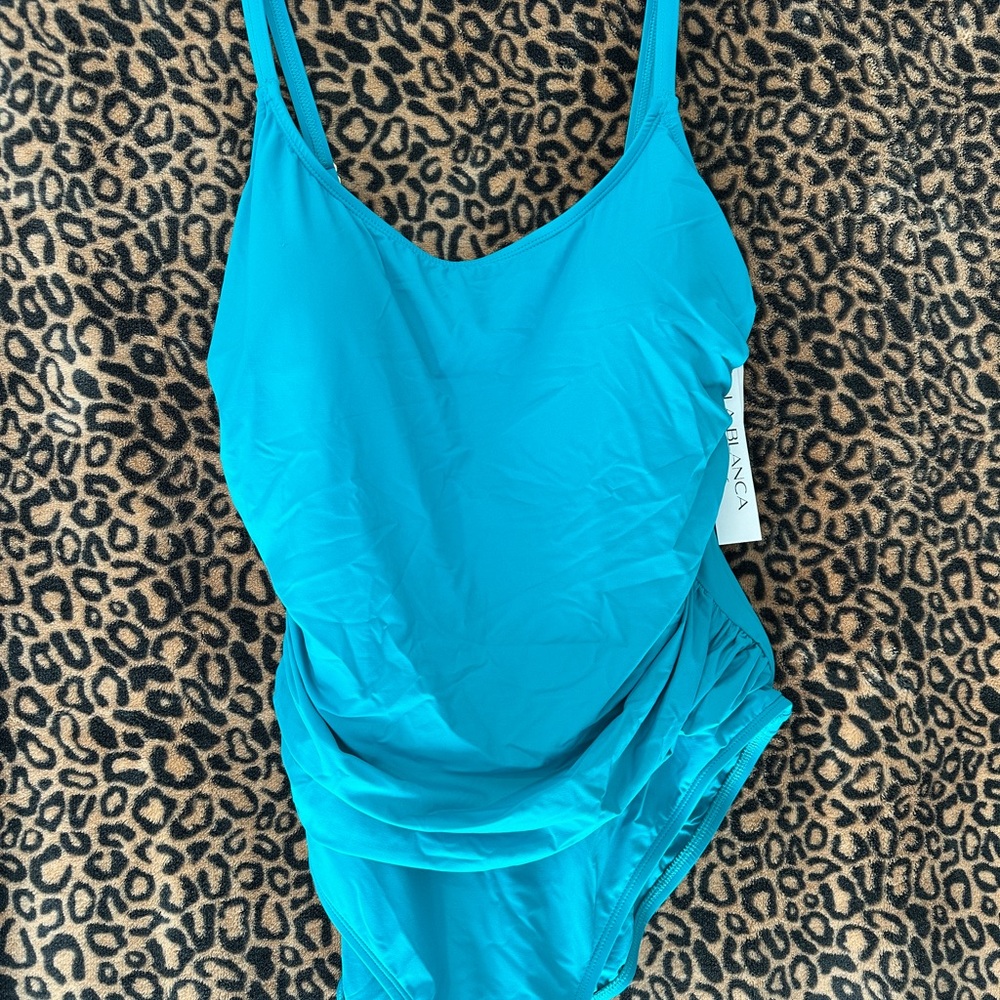 La Blanca Teal Swimsuit